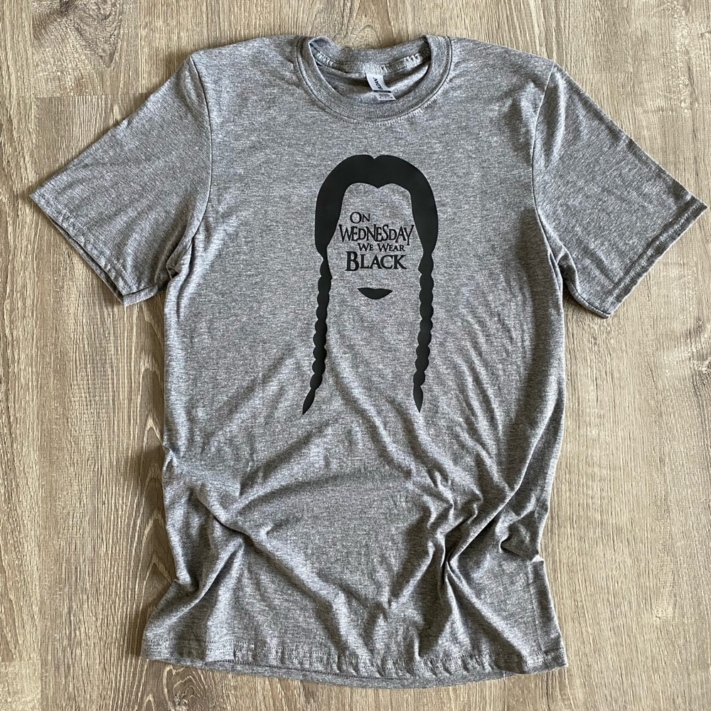 New! Wednesday Addams tee shirt